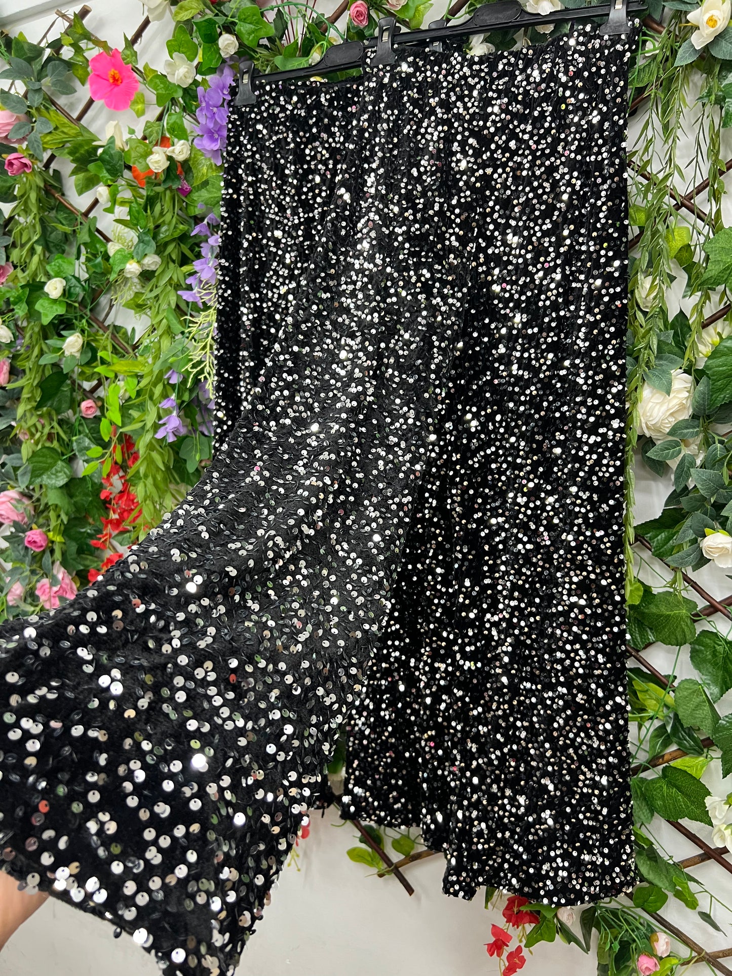 Pantalon Lentejuelas Larga