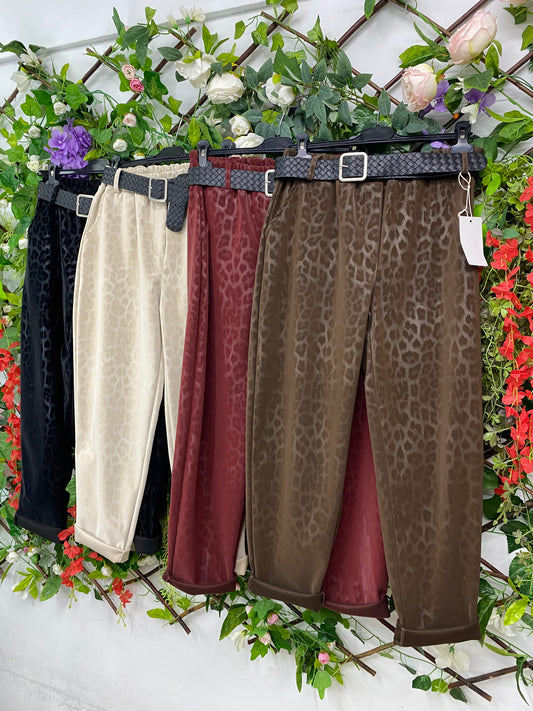 Pantalon Print Brillo