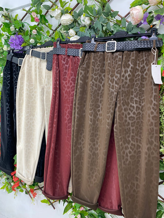 Pantalon Print Brillo