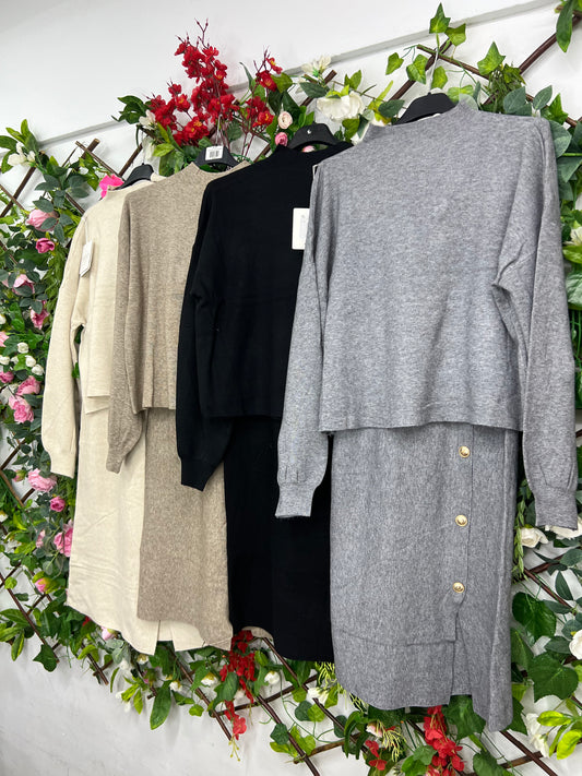 Conjunto Punto Falda Midi