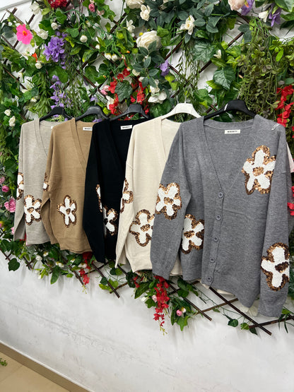 Cardigan Detalles Floral