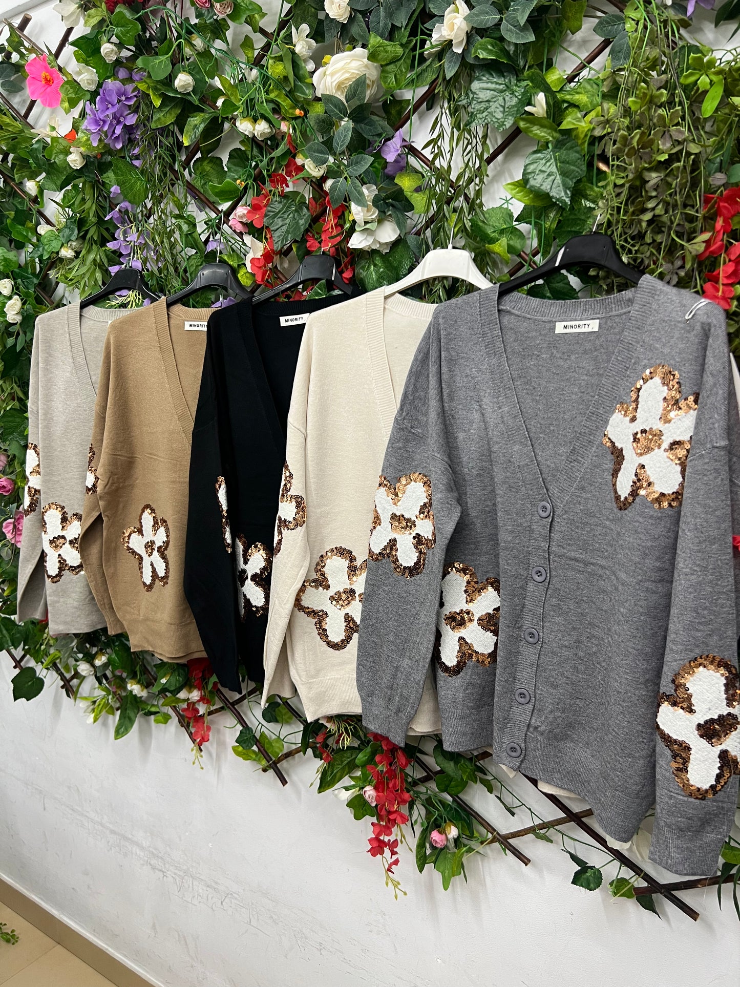 Cardigan Detalles Floral