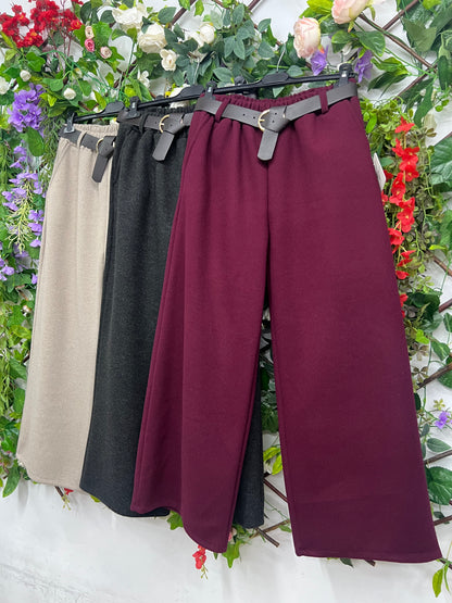 Pantalon Paño Cinturon