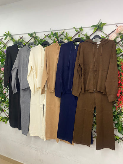 Conjunto Punto Sudadera Cremallera