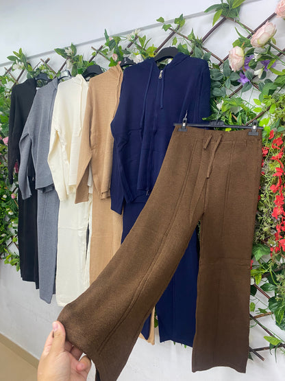 Conjunto Punto Sudadera Cremallera