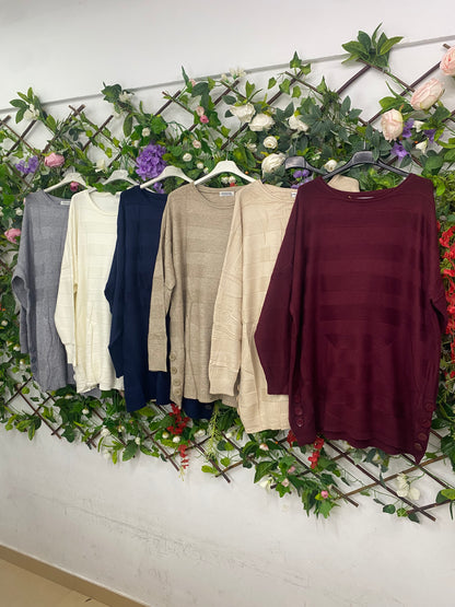 Jersey OverSize Botones