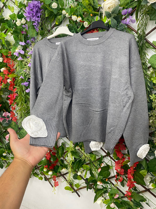 Jersey Detalle Flor