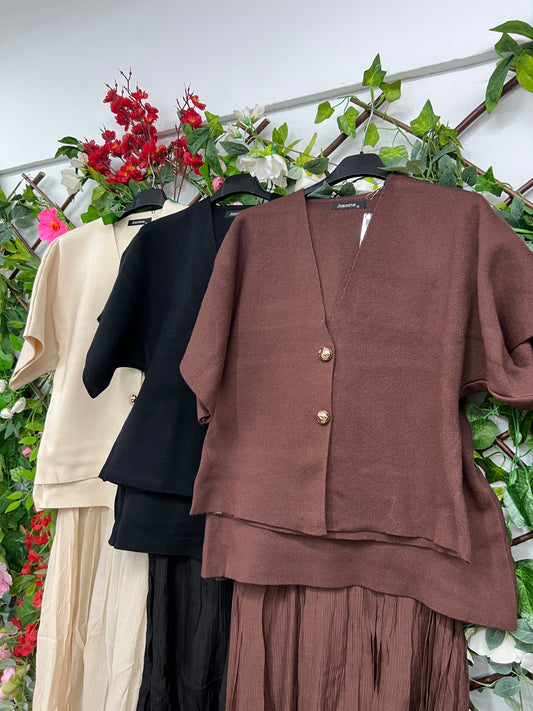 Conjunto Punto Falda y Top