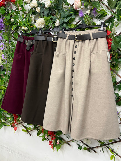 Falda Paño Cinturon