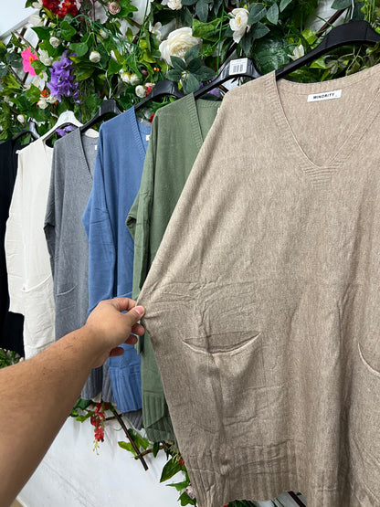 Jersey V y Bolsillos