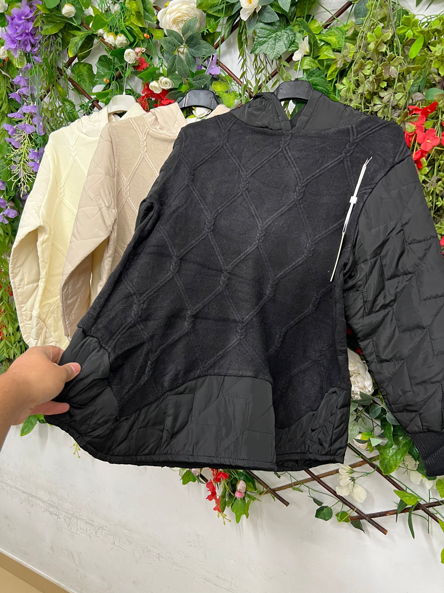 Sueter Acolchado Capucha