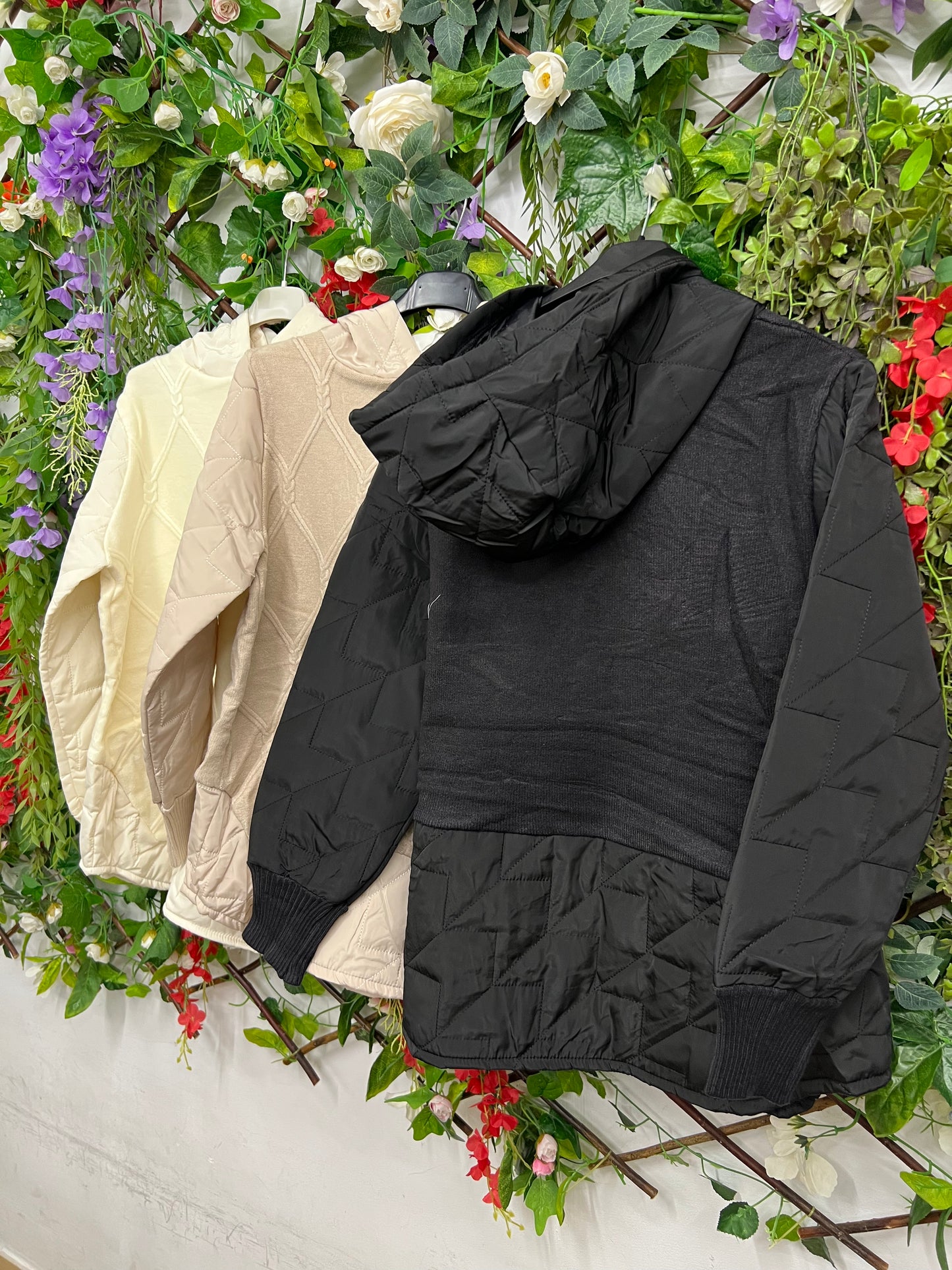 Sueter Acolchado Capucha