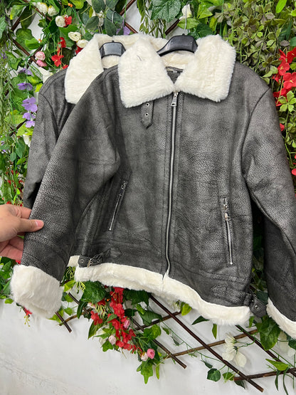 Chaqueta Bomber Forrada Pelito