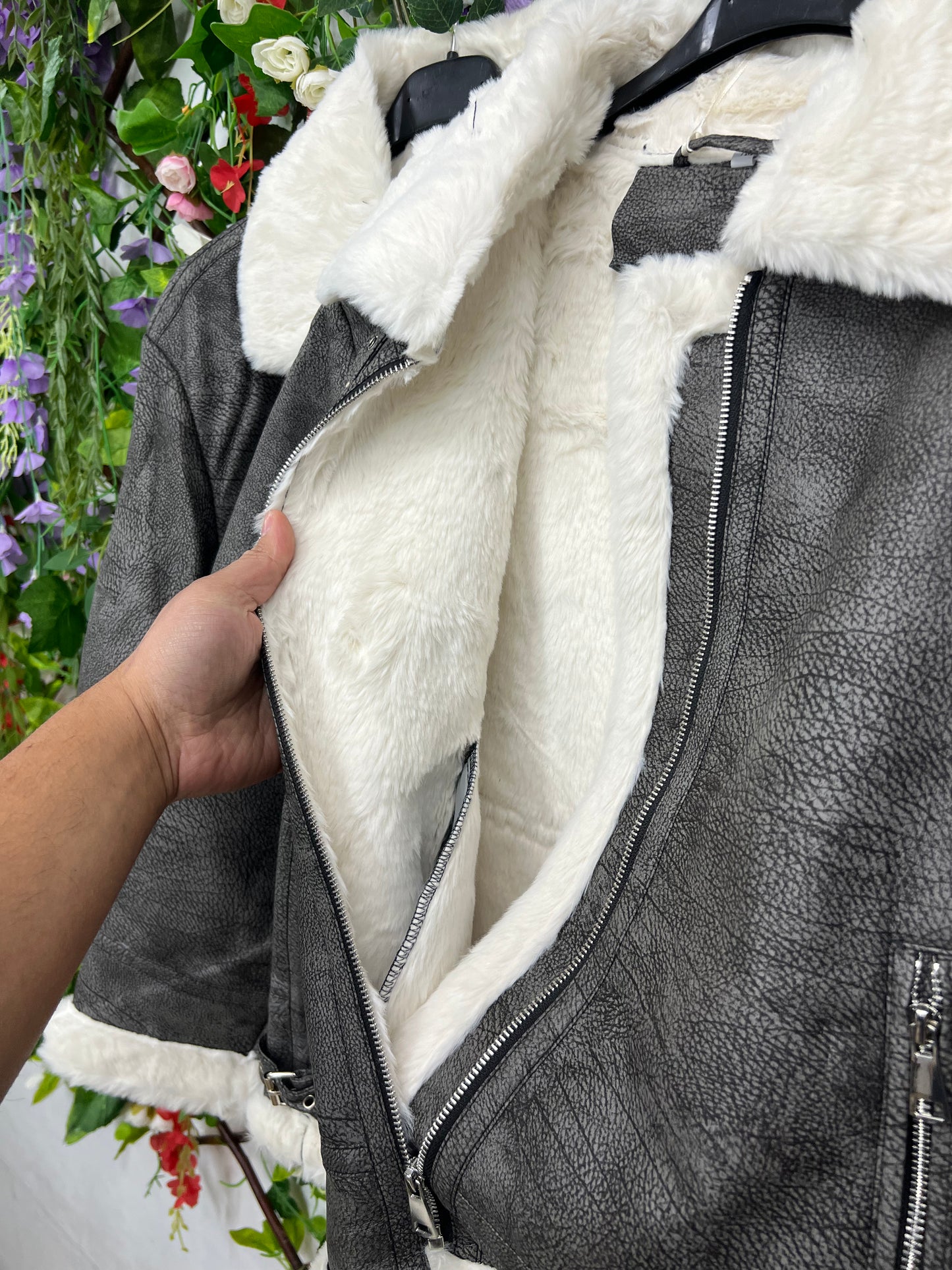 Chaqueta Bomber Forrada Pelito