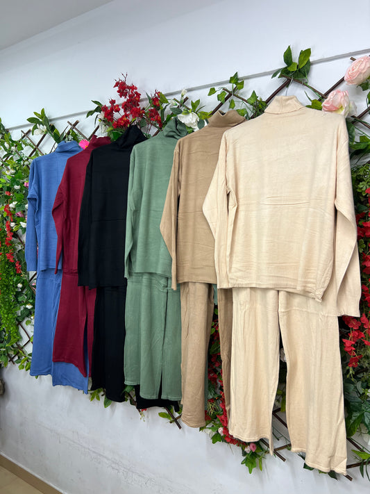 Conjunto Punto Cuello Vuelto