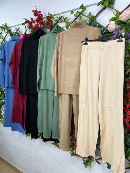 Conjunto Punto Cuello Vuelto