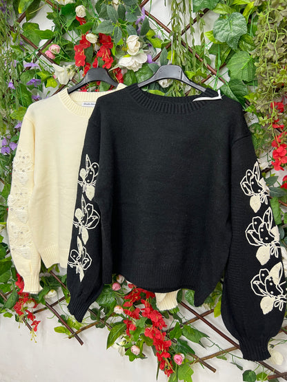 Jersey Bordados Strass