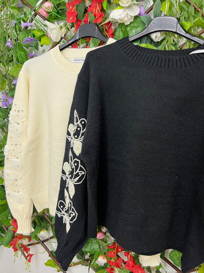 Jersey Bordados Strass