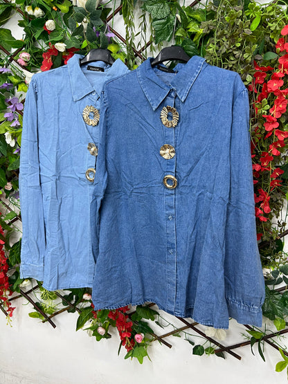 Camisa Vaquera Oceanic