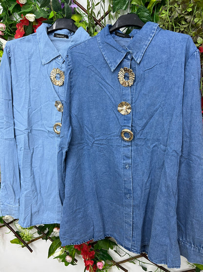 Camisa Vaquera Oceanic