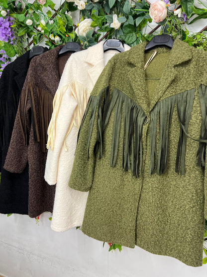 Abrigo Azalea Flecos