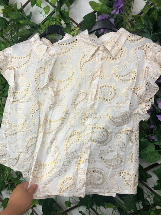 Blusa Gota Dorada