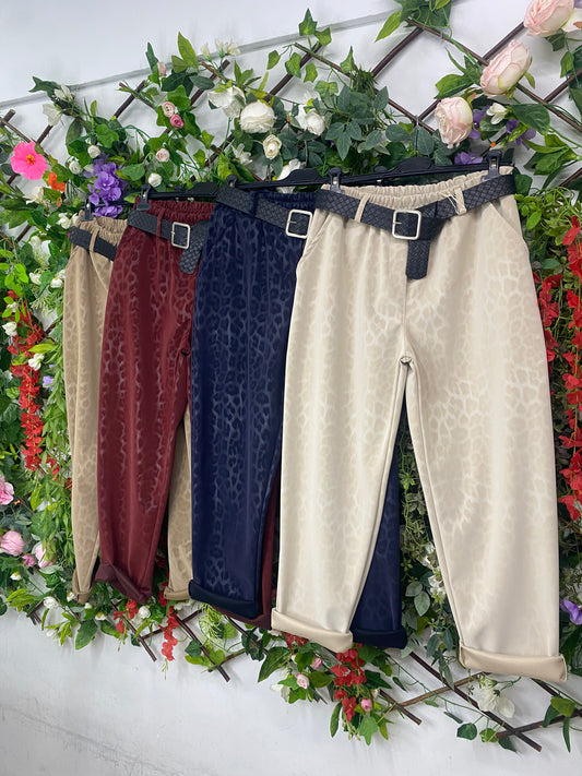 Pantalon Print Brillo