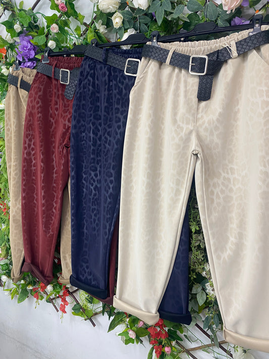 Pantalon Print Brillo
