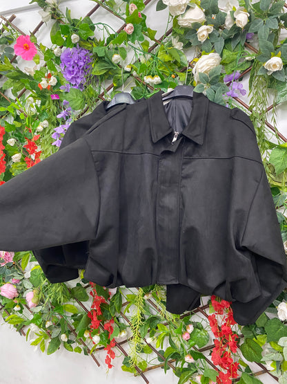 Cazadora Ante Bomber