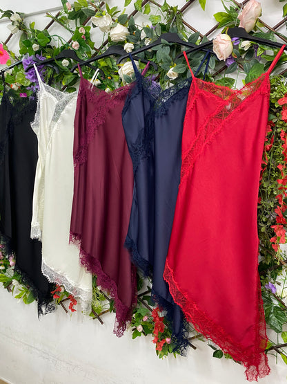 Blusa Lencera Asimetrico