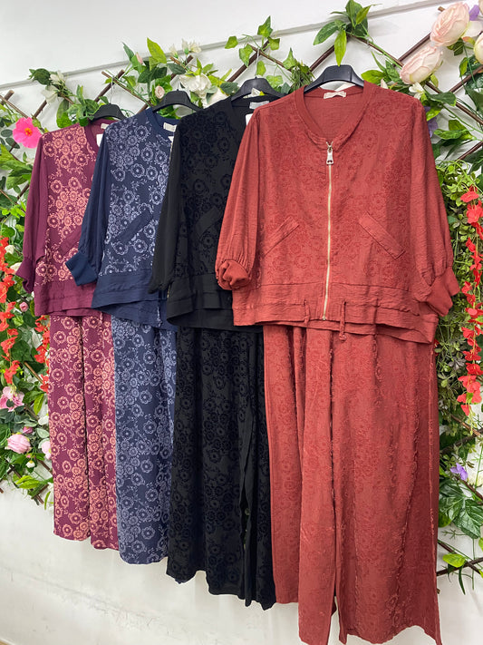Conjunto Bomber Estampado TercioPelo