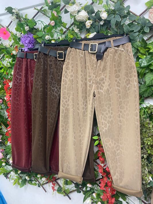 Pantalon Print Brillo