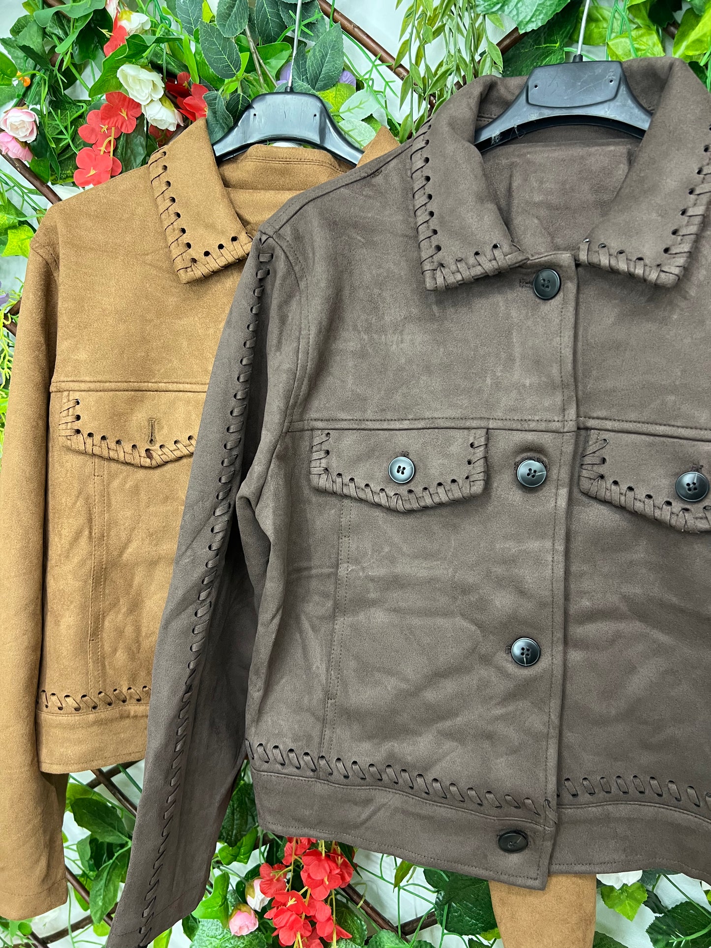 Chaqueta Ante Western