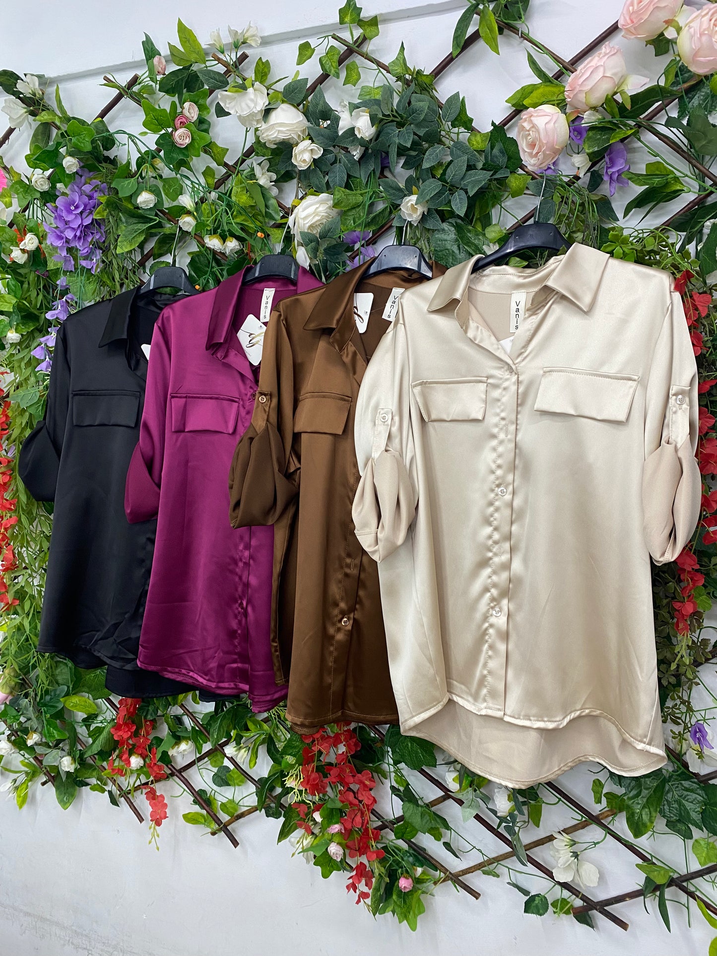 Camisa Bolsillo Raso