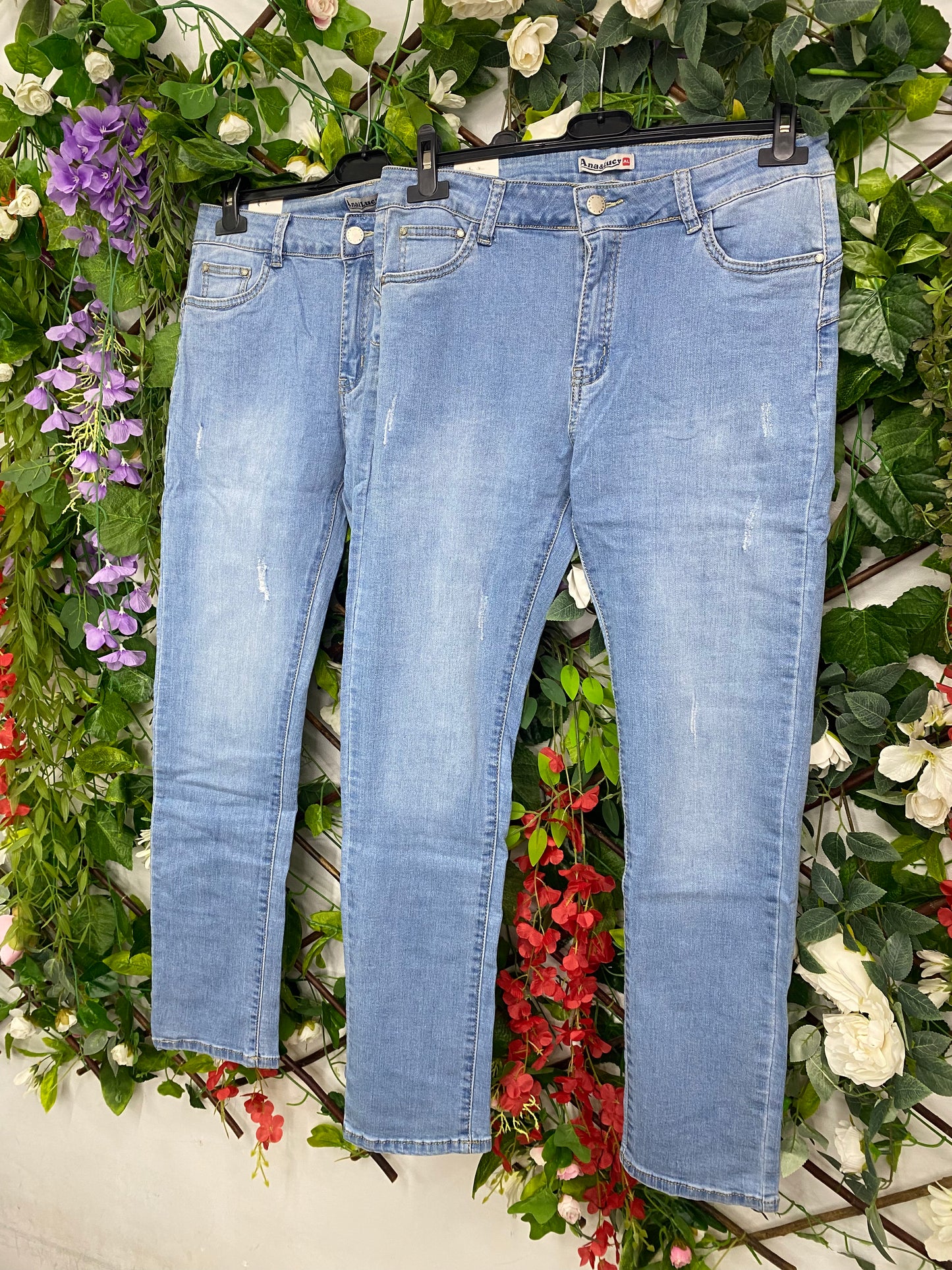 Vaquero Skinny Tiro Alto