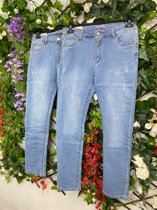 Vaquero Skinny Tiro Alto