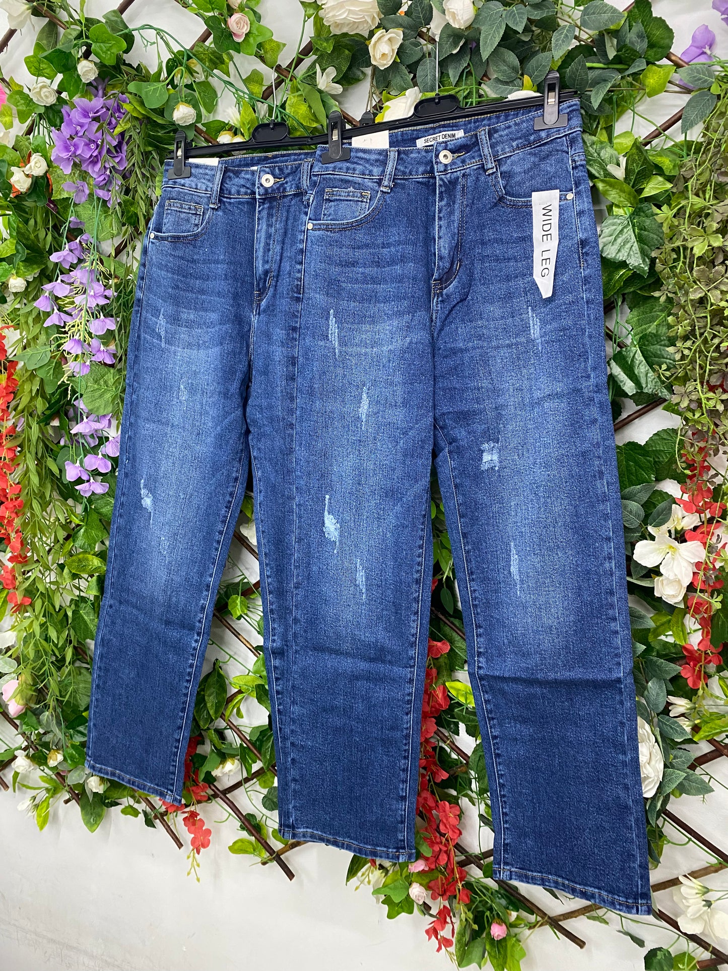 Vaquero Mezclilla Recto