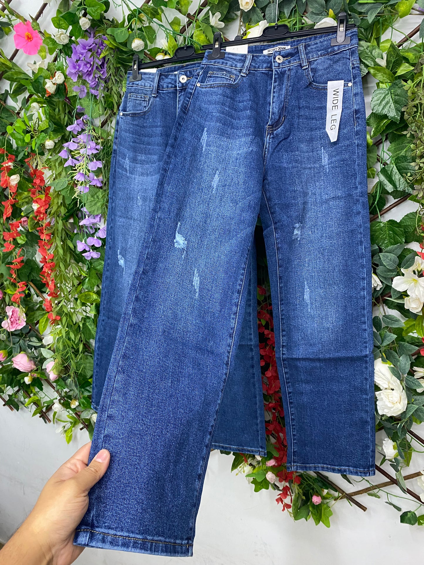 Vaquero Mezclilla Recto