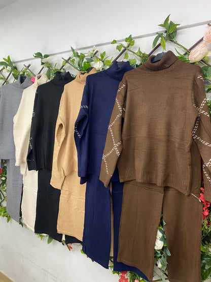 Conjunto Punto Manga Rombos