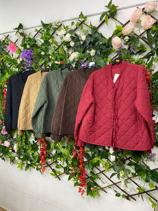 Chaqueta Enguatada Lazo