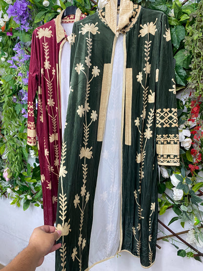 Caftan Estampado Terciopelo