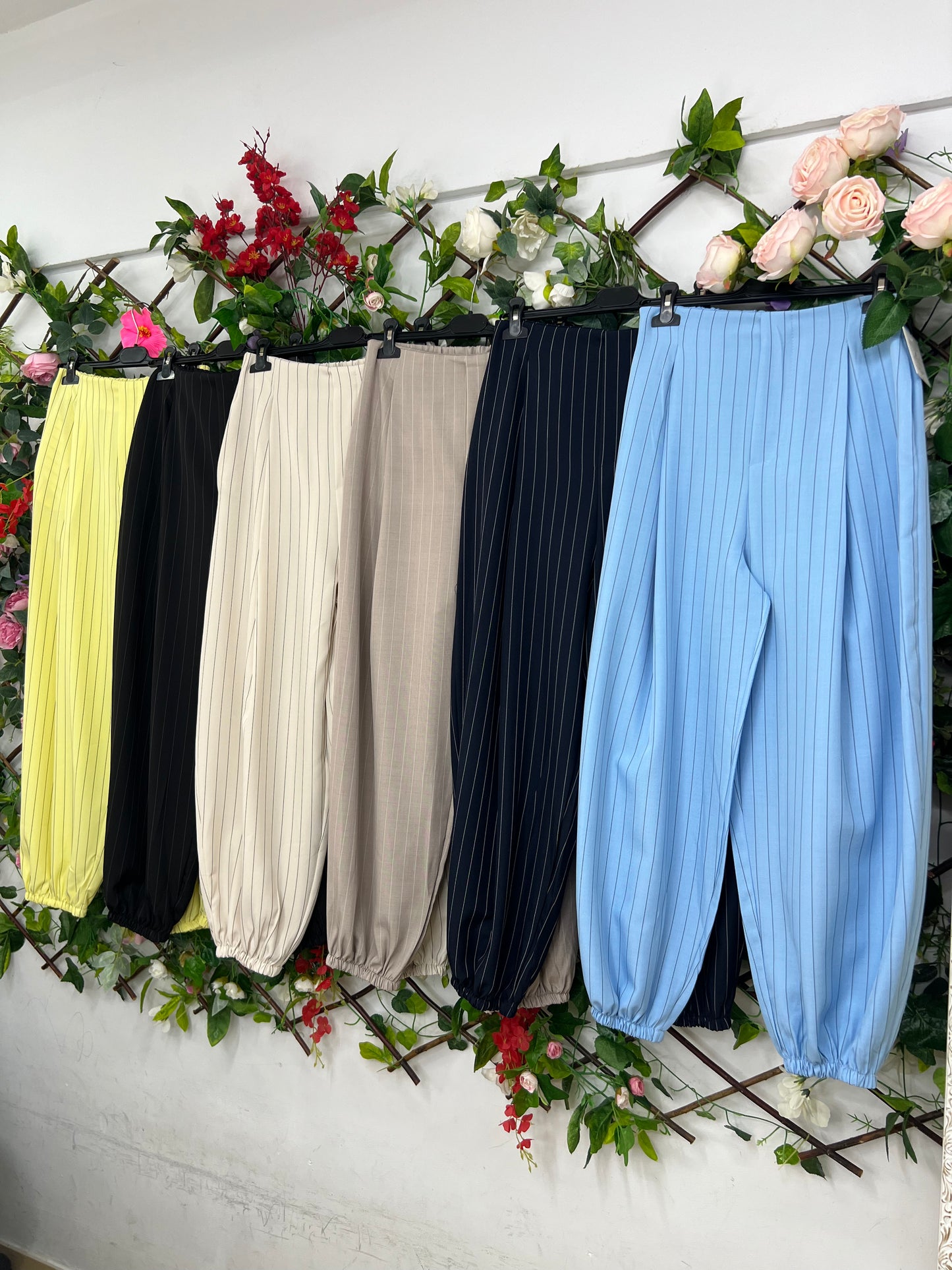 Pantalon Bloomer Rayas