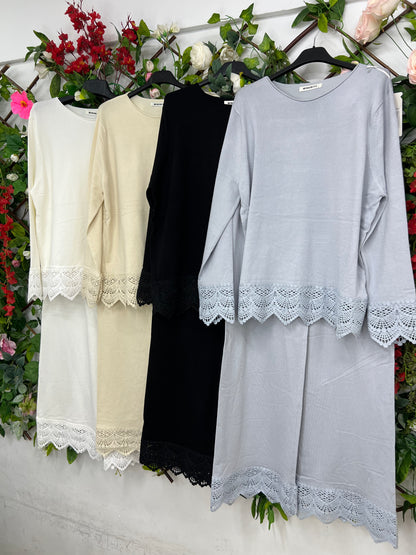 Conjunto Punto Encajes