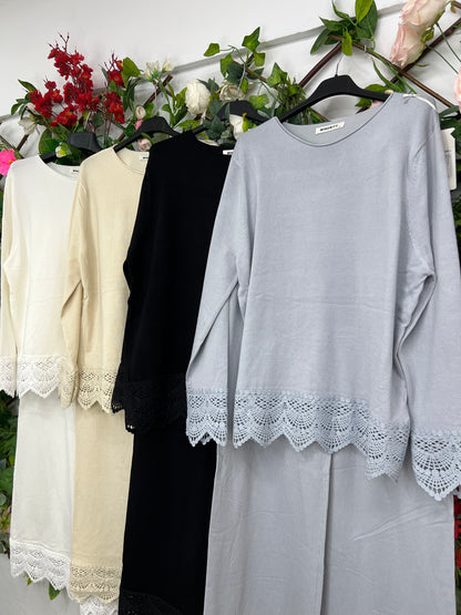Conjunto Punto Encajes