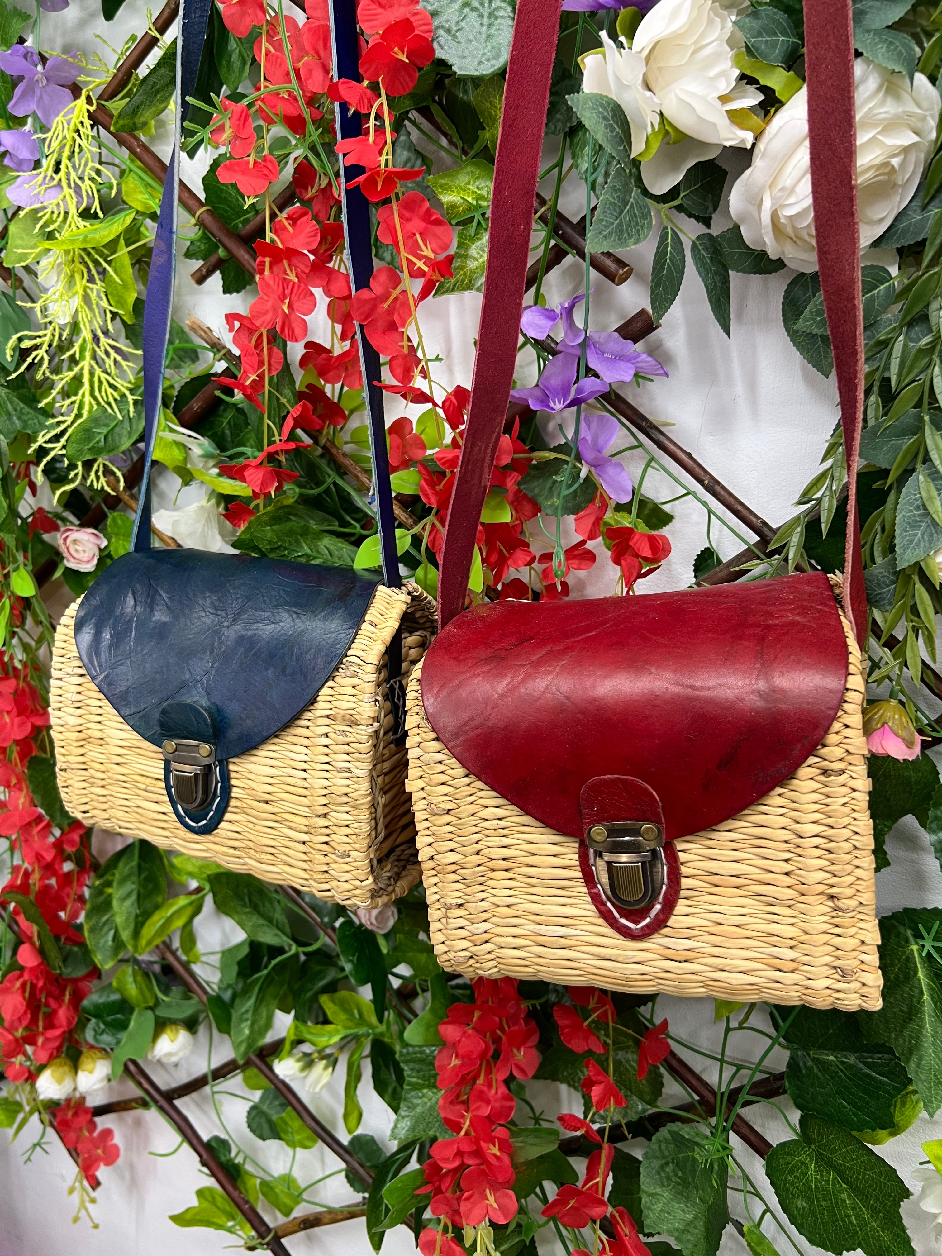Bolso Mimbre Hebilla