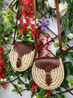 Bolso Rafia Hebilla
