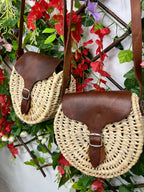 Bolso Rafia Hebilla