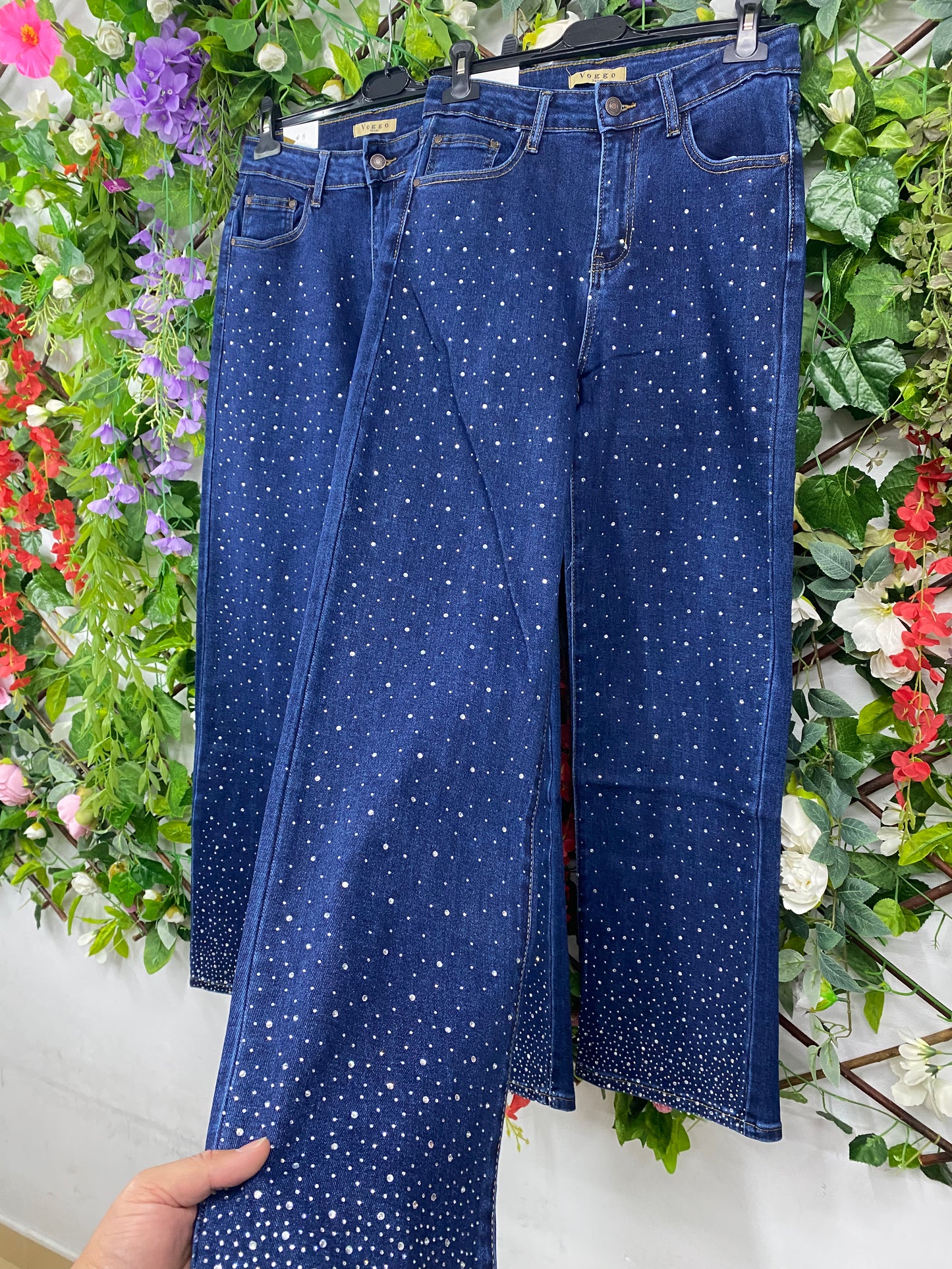 Vaquero Wide Leg Piedras