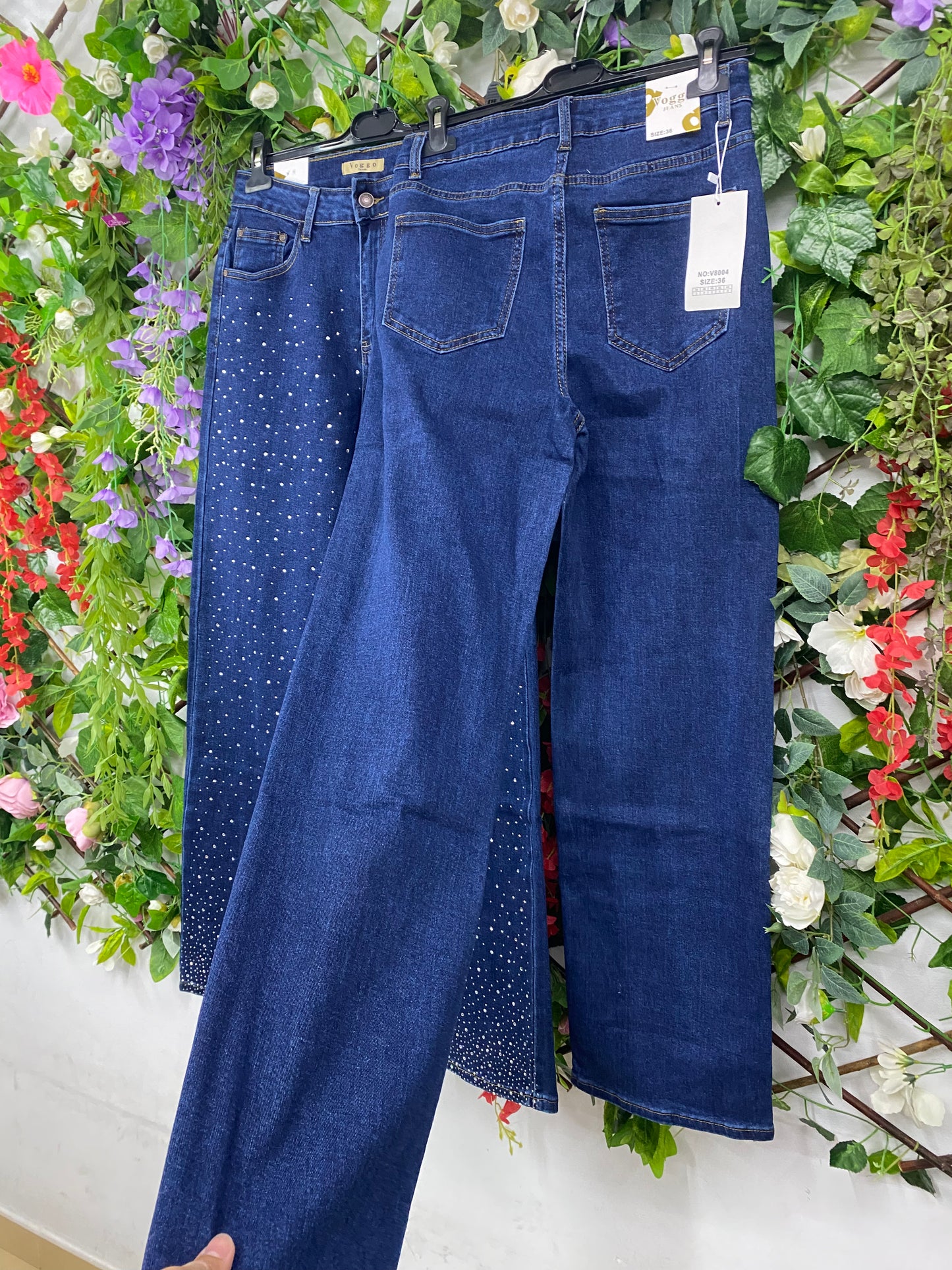 Vaquero Wide Leg Piedras