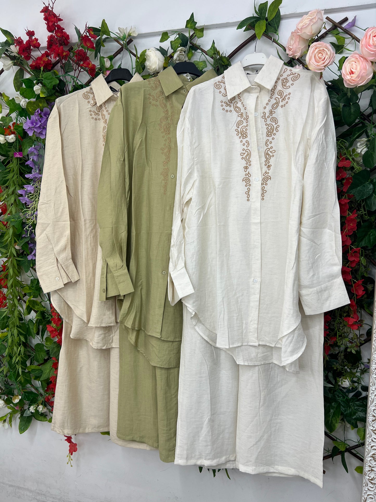 Conjunto Camisa Popelin